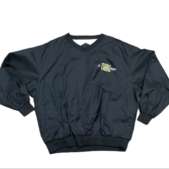 2004 Super Bowl 38 Pullover Windbreaker Size XL - Picture 2 of 8